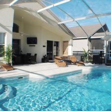 Semestervilla Gulf Vue i Orlando - Poolområde